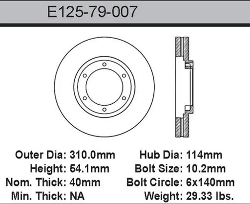 Bendix - BENE12579007 - E12579007