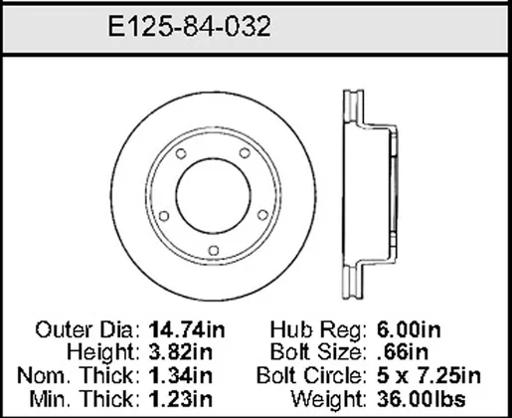 Bendix - BENE12584032 - E12584032