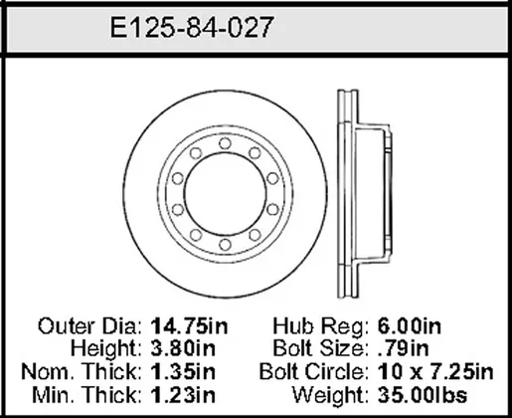 Bendix - BENE12584027 - E12584027