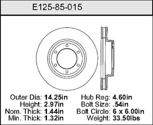 Bendix - BENE12585015 - E12585015