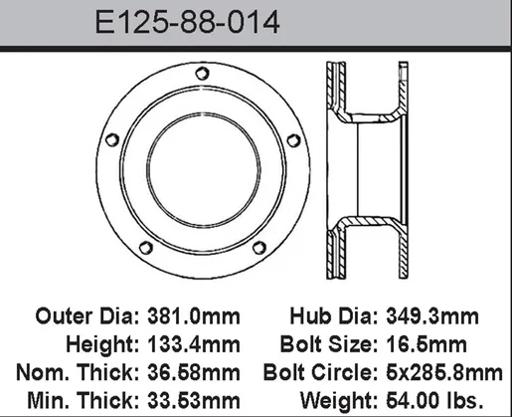 Bendix - BENE12588014 - E12588014