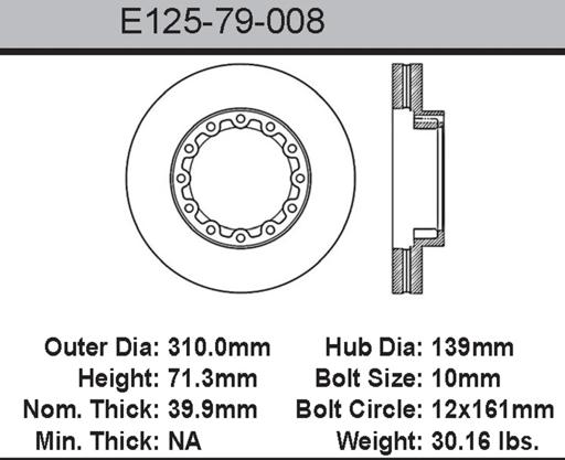 Bendix - BENE12579008 - E12579008