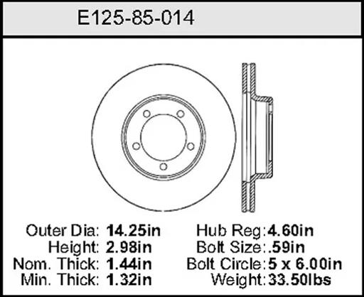 Bendix - BENE12585014 - E12585014