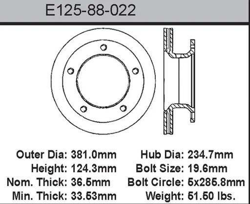 Bendix - BENE12588022 - E12588022