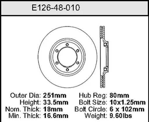 Bendix - BENE12648010 - E12648010