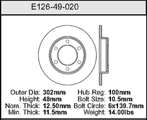 Bendix - BENE12649020 - E12649020