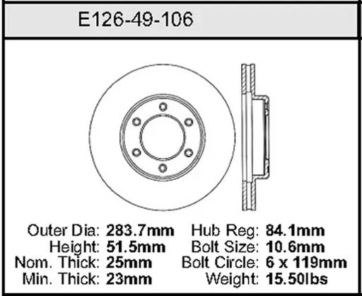 Bendix - BENE12649106 - E12649106