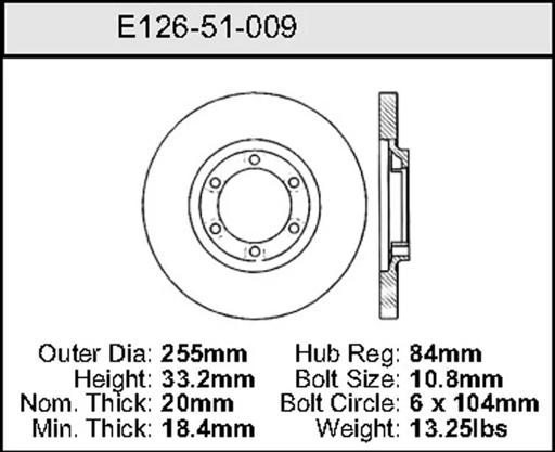 Bendix - BENE12651009 - E12651009