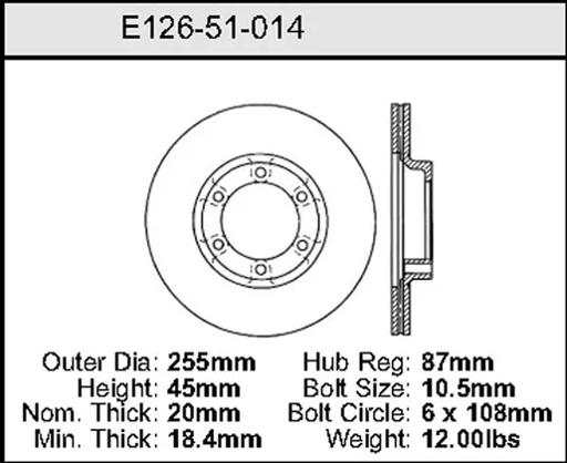 Bendix - BENE12651014 - E12651014