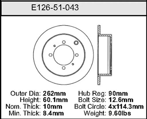 Bendix - BENE12651043 - E12651043