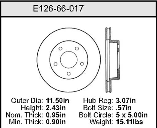 Bendix - BENE12666017 - E12666017
