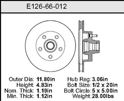 Bendix - BENE12666012 - E12666012