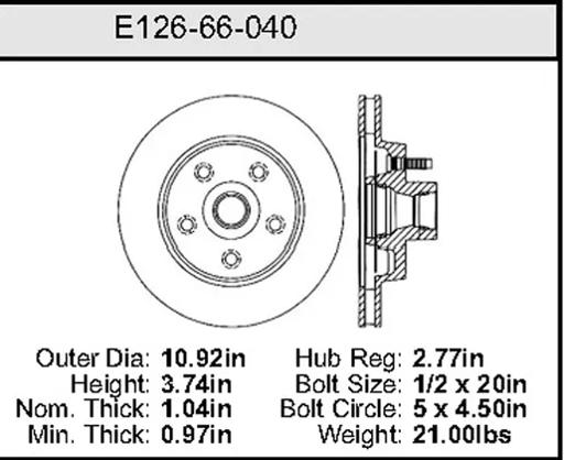 Bendix - BENE12666040 - E12666040