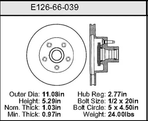 Bendix - BENE12666039 - E12666039
