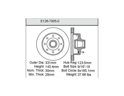 Bendix - BENE12670050 - E12670050