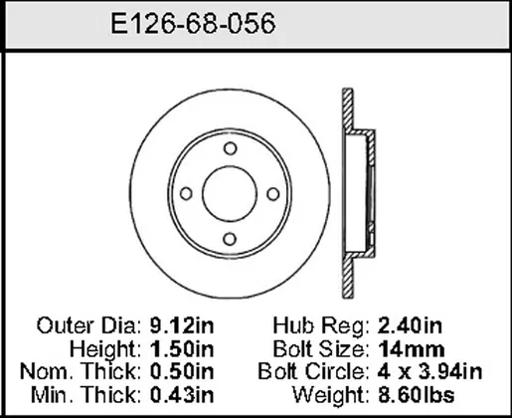 Bendix - BENE12668056 - E12668056