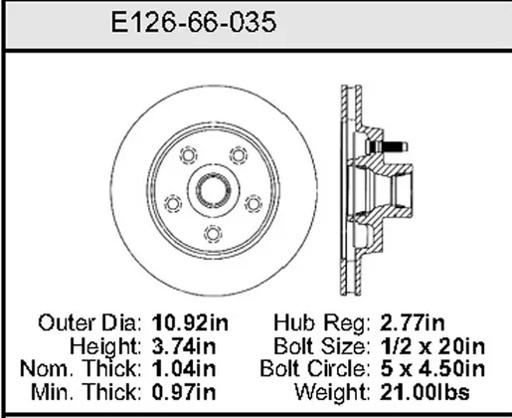 Bendix - BENE12666035 - E12666035