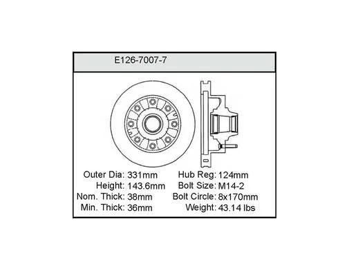 Bendix - BENE12670077 - E12670077