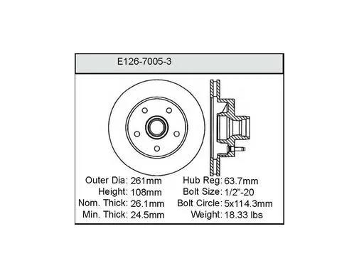 Bendix - BENE12670053 - E12670053
