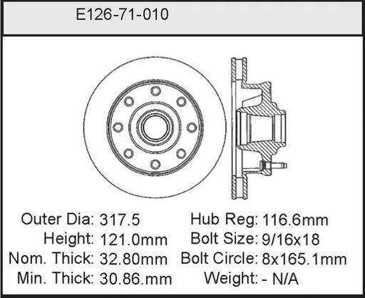 Bendix - BENE12671010 - E12671010