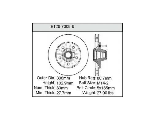 Bendix - BENE12670086 - E12670086