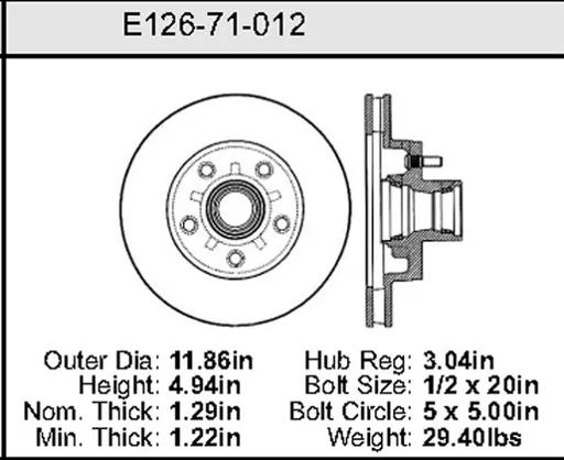 Bendix - BENE12671012 - E12671012