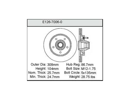 Bendix - BENE12670060 - E12670060