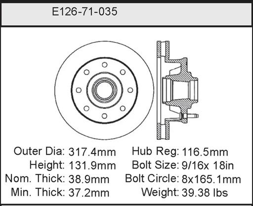 Bendix - BENE12671035 - E12671035