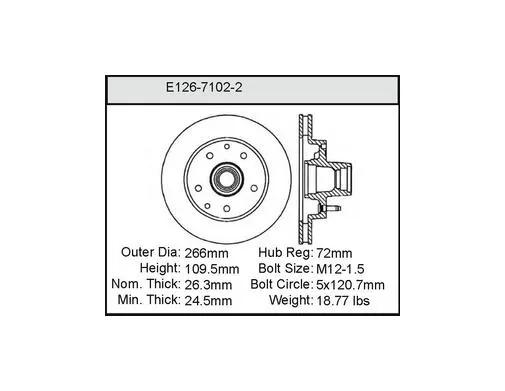 Bendix - BENE12671022 - E12671022