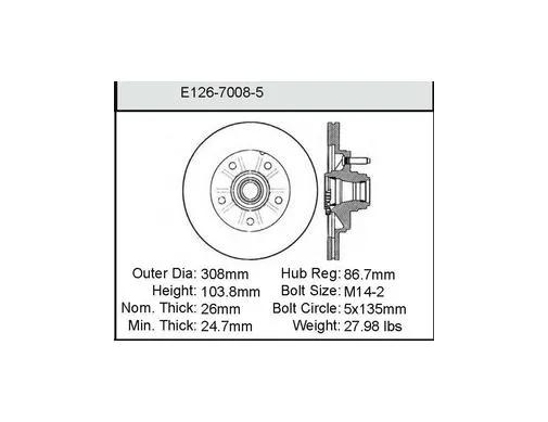 Bendix - BENE12670085 - E12670085
