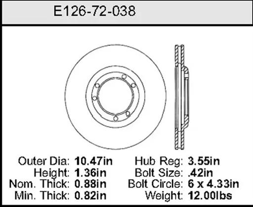 Bendix - BENE12672038 - E12672038