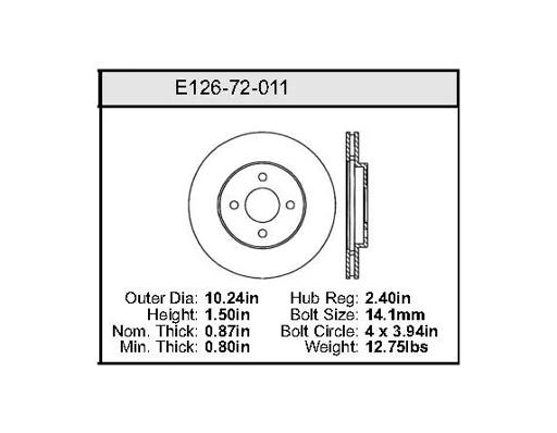 Bendix - BENE12672011 - E12672011