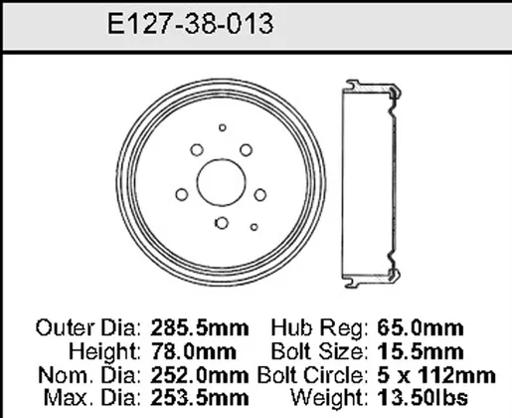 Bendix - BENE12738013 - E12738013