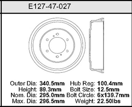 Bendix - BENE12747027 - E12747027