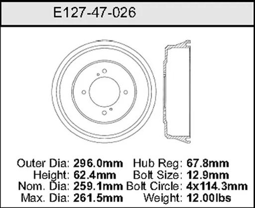 Bendix - BENE12747026 - E12747026