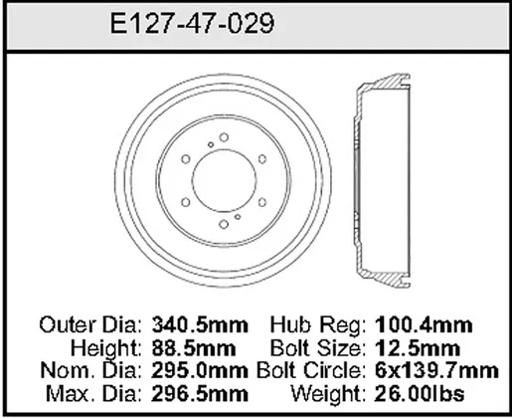 Bendix - BENE12747029 - E12747029