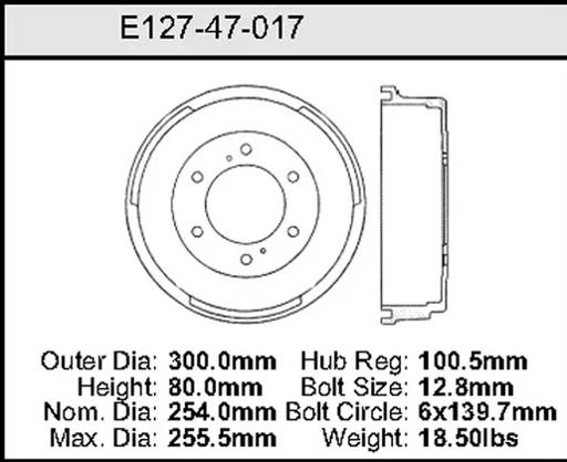 Bendix - BENE12747017 - E12747017