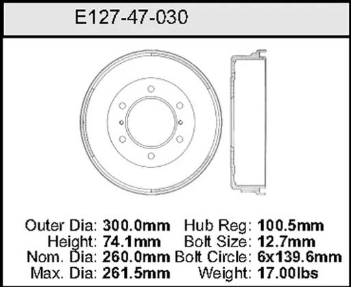 Bendix - BENE12747030 - E12747030