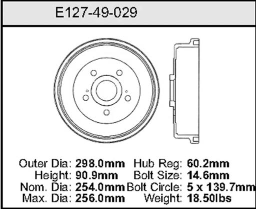 Bendix - BENE12749029 - E12749029