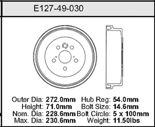 Bendix - BENE12749030 - E12749030