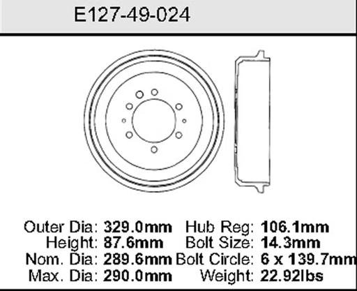 Bendix - BENE12749024 - E12749024