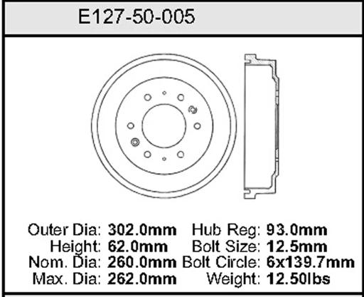 Bendix - BENE12750005 - E12750005