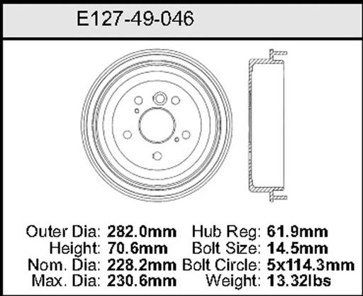 Bendix - BENE12749046 - E12749046