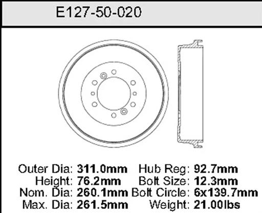 Bendix - BENE12750020 - E12750020