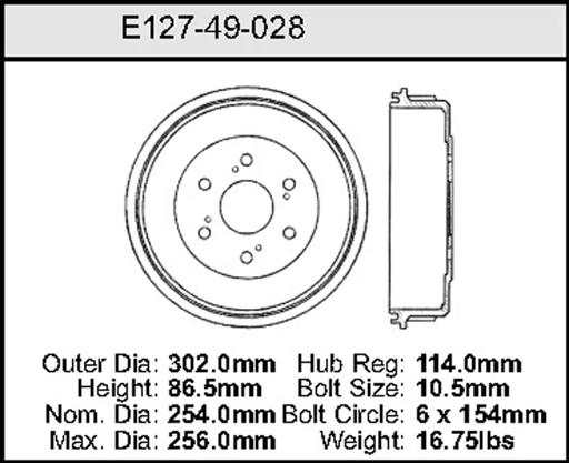 Bendix - BENE12749028 - E12749028
