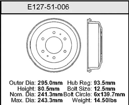 Bendix - BENE12751006 - E12751006