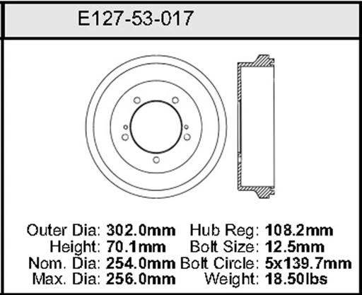 Bendix - BENE12753017 - E12753017