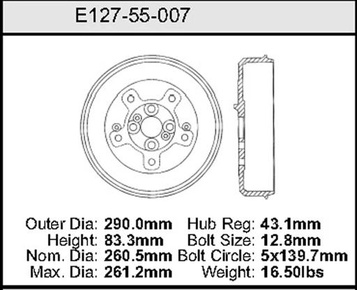 Bendix - BENE12755007 - E12755007