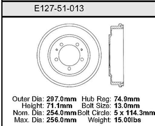 Bendix - BENE12751013 - E12751013