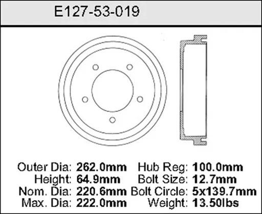 Bendix - BENE12753019 - E12753019